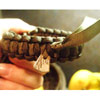 Charms Attached Paracord Bracelet