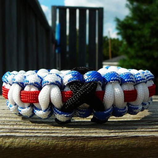 awareness ribbon bracelet | Paracord Bracelets Parachute Cord Survival 550