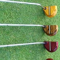 Artisan Crafted Wood Putters