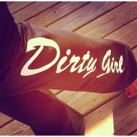 Dirty Girl Yoga Pants for Race Fans