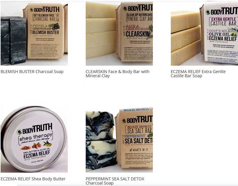 GH Soaps by BodyTruth