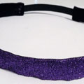 Purple Glitter Headband