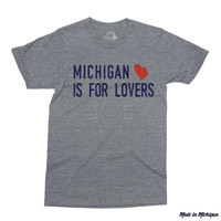 Michigan Is For Lovers Tshirt – Unisex
