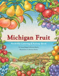Michigan Fruit Coloring & Activity Book