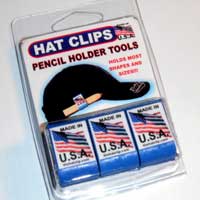 Hat Clip Pencil Holder – 3 Pack