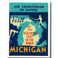 Visit Michigan Sticker