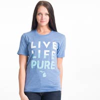 Live Life Pure Women’s T-Shirt