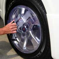 Wheel Shield tire Detailing Tool