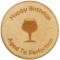 WineO Wine Stopper - Happy Birthday, Aged to Perfection