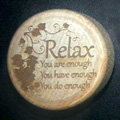 WineO Wine Stopper - Relax - You are Enough, You have enough, You do enougn