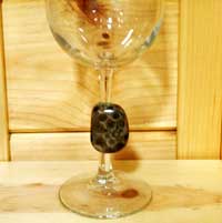 Petoskey Stone Wine Glass