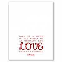 Love Letterpress Card