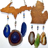 Michigan Wind Chimes by Riverstone Gallery