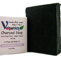 Activated Charcoal Vegan Soap