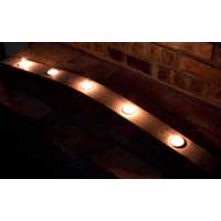 Candle Staves from Wine Barrel Staves