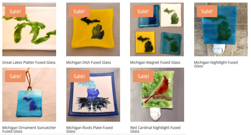 Fused Glass Art by Twirling Frog Studio